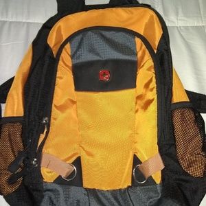 SWISS ARMYGEAR GRANITE ORANGE 15.6 LAPTOP BACKPACK